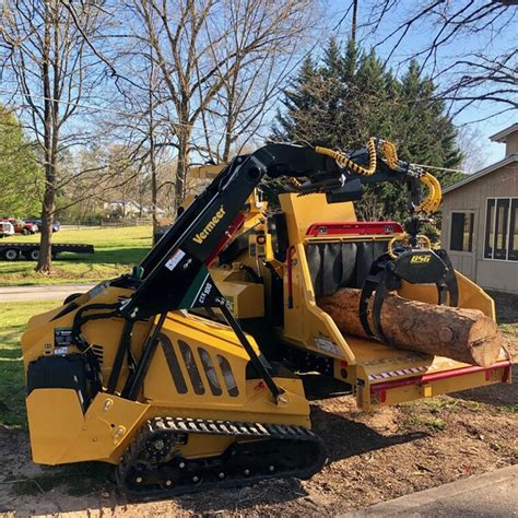 mini skid steer with log grapple|logging attachments for skid steers.